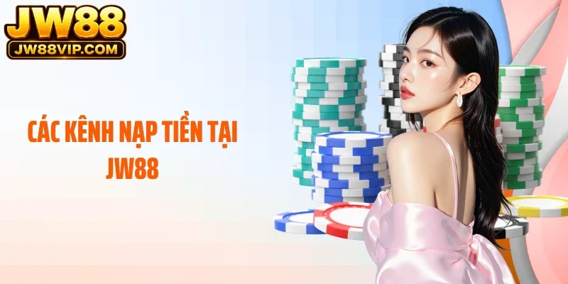 Các kênh nạp tiền tại JW88